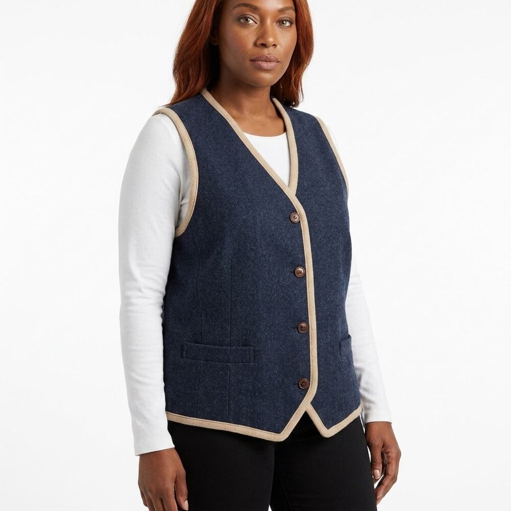 Lauren Alexandra Collection Lined Vest Women Size 18